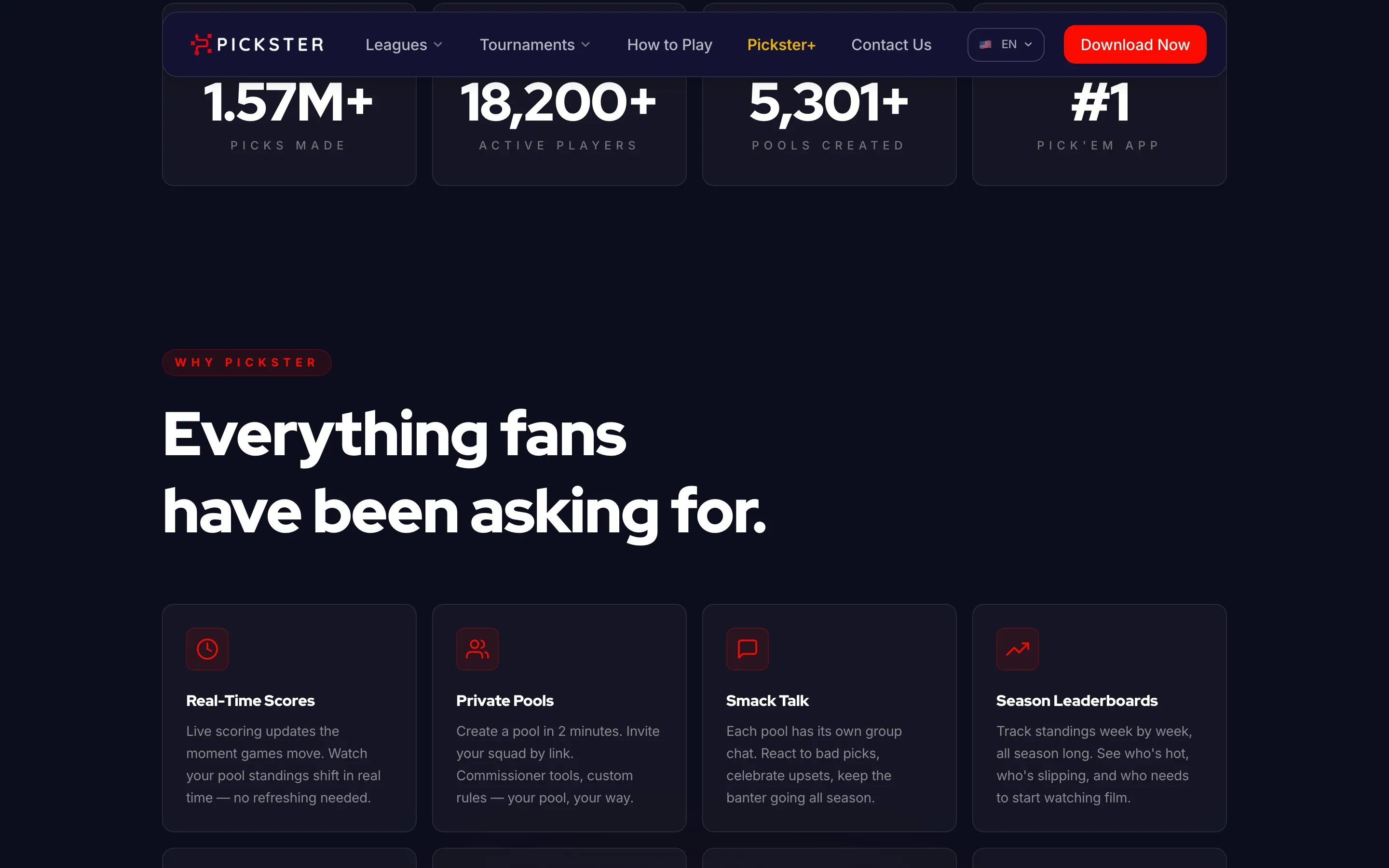 Pickster — Why fans play