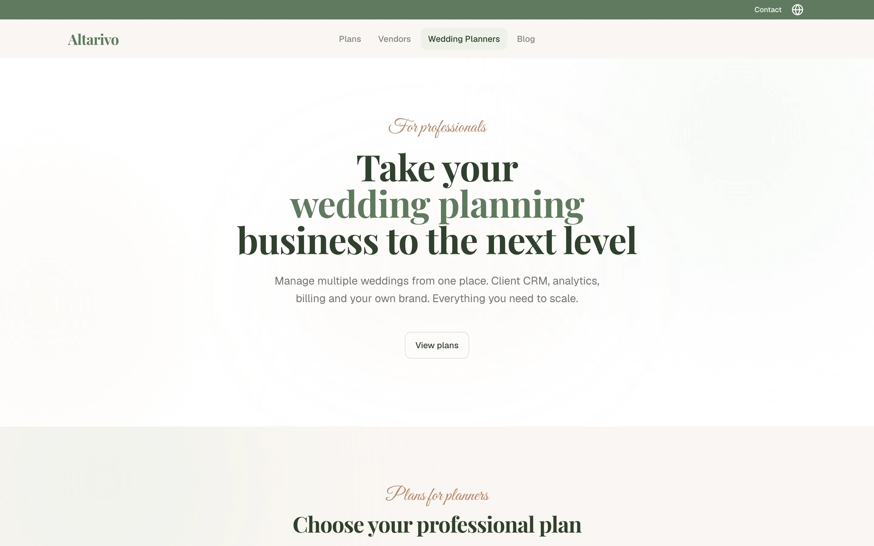 Altarivo — For wedding planners